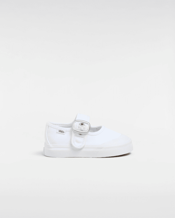 Vans - Toddler Mary Jane Shoes  (1-4 Years), White, Size: 8.5