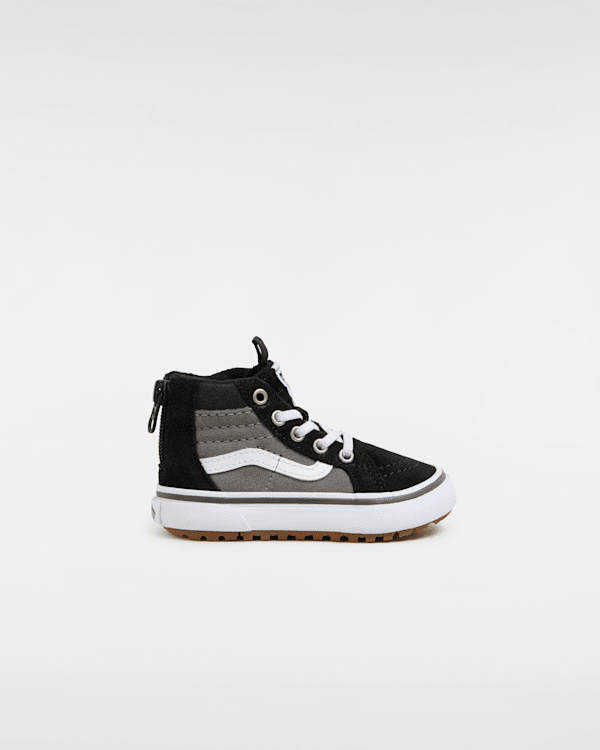 Vans - Toddlers Mte Sk8-hi Zip Shoes  (1-4 Years), Black, Size: 1.5