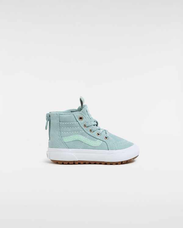 Vans - Toddler Mte Sk8-hi Zip Shoes  (1-4 Years), Blue, Size: 2.5
