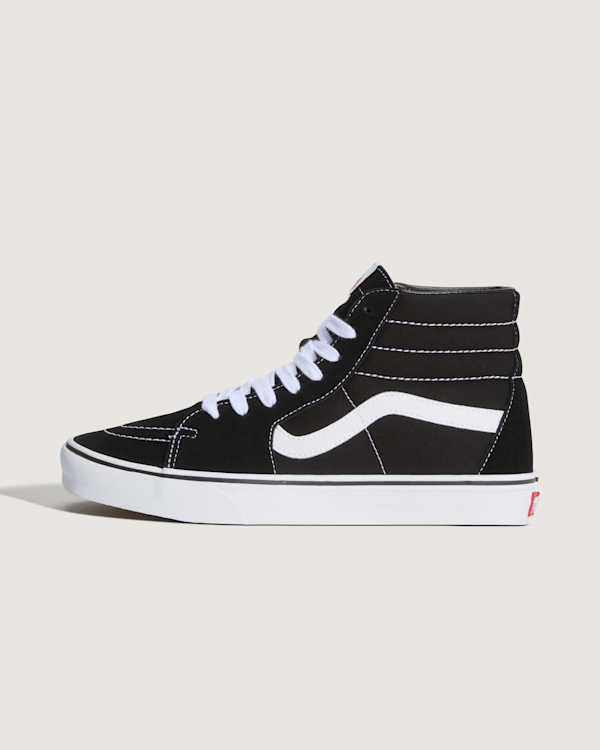 Vans - Sk8-Hi Wide Fit Shoes, Man, Black, Size: 2.5
