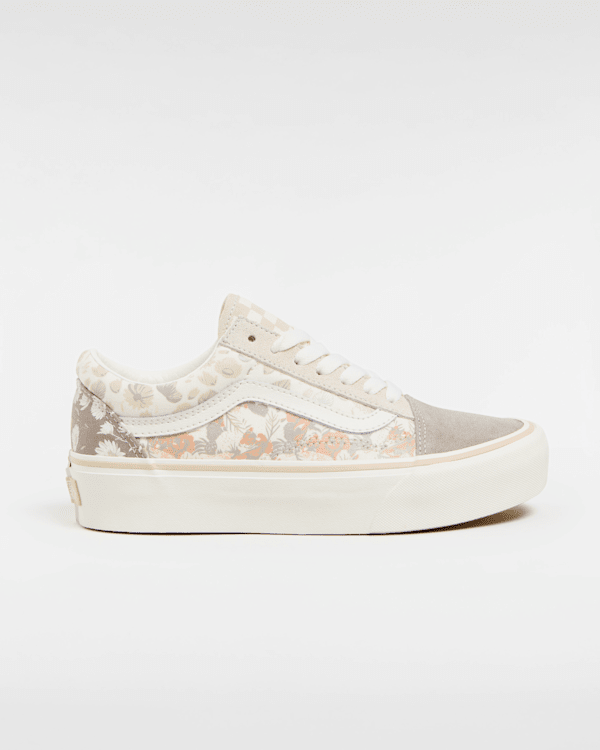 Vans - Old Skool Plateauschuhe, Damen, Multicolour