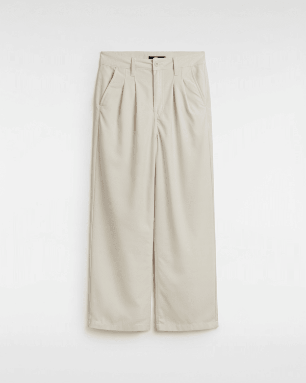 Vans - Alder Relaxed Faltenhose, Damen, Beige