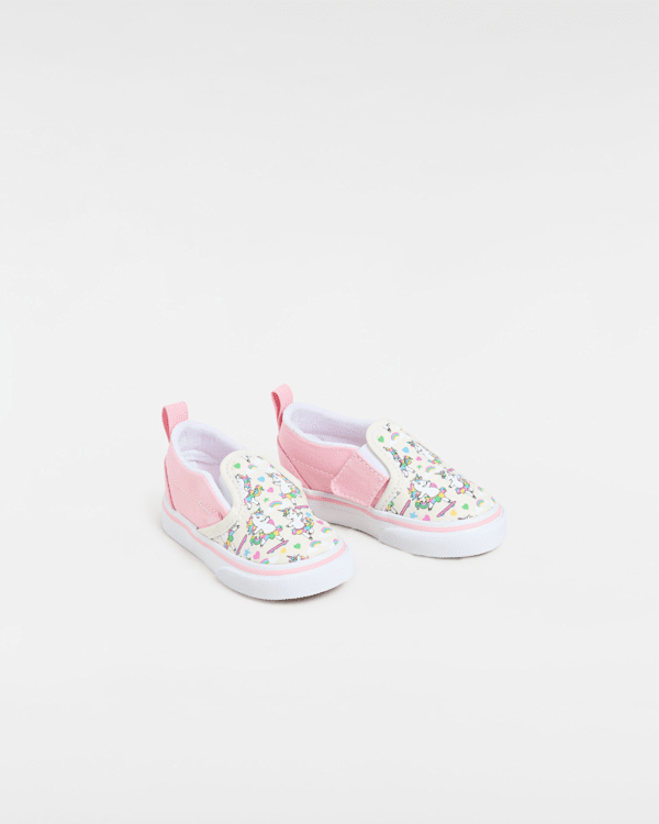 Vans – Toddler Slip-On Shoes (1-4 Years), Pink, Size: 23.5