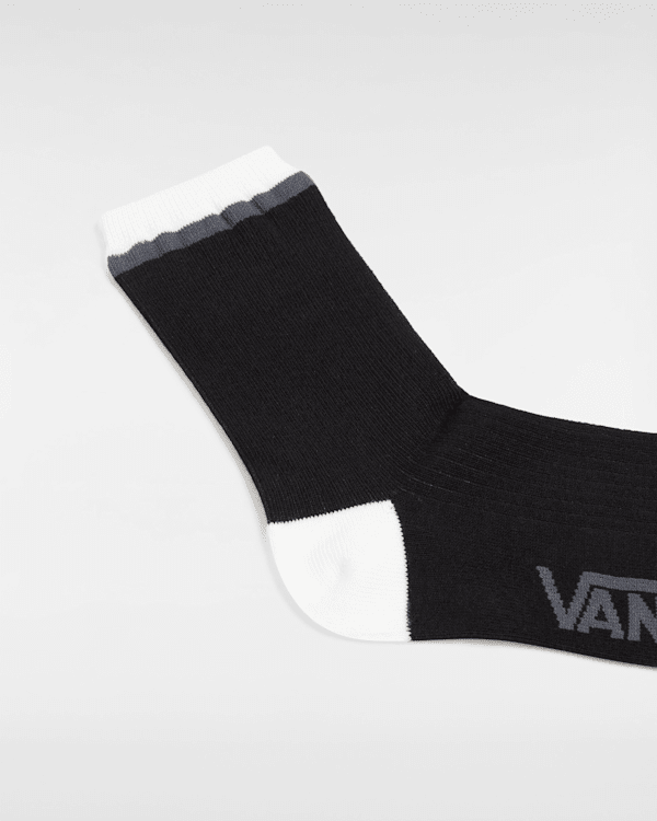 Vans - Miles Half Crew Socks (1 Pair), Woman, Black, Size: 36.5-41 (obrázek 3)