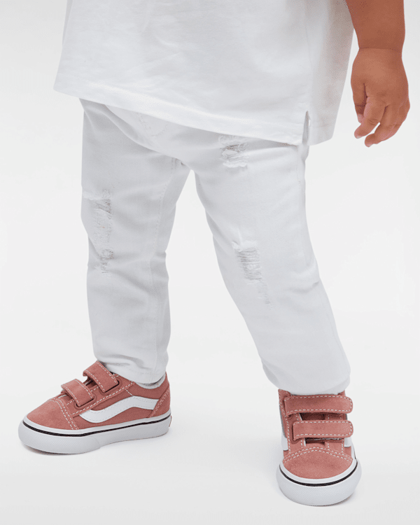 Vans - Toddler Old Skool Shoes (1-4 Years), Pink, Size: 21 (obrázek 5)