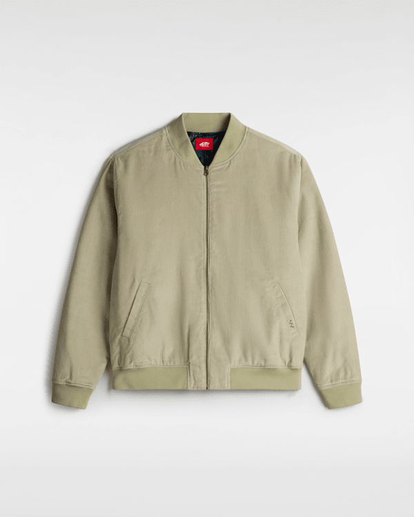Vans - Skate Cord Bomber Jacket, Man, Beige, Size: S