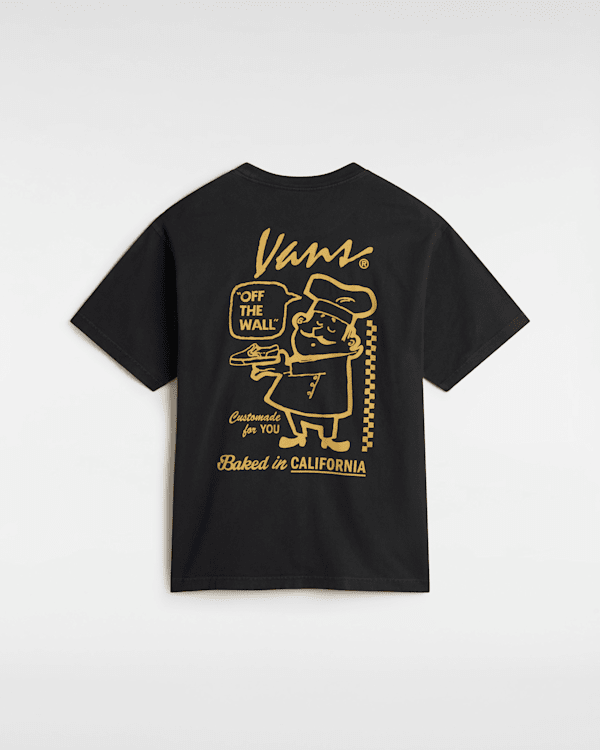 Vans – 66 Baked In T-Shirt, Man, Black, Size: M
