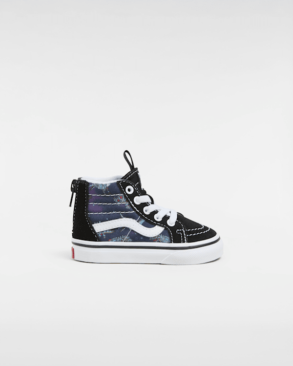 Vans - Toddler Sk8-hi Zip Shoes  (1-4 Years), Blue, Size: 3.5