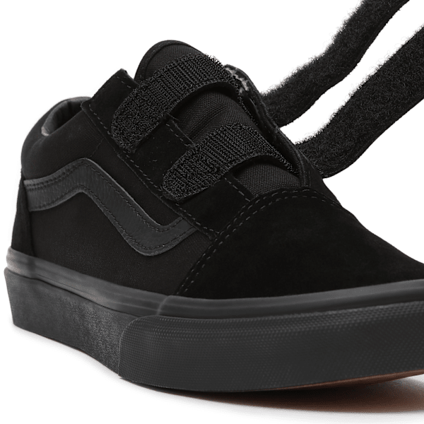 Vans - Youth Old Skool Hook And Loop Shoes (8-14+ years), Black, Size: 38 (obrázek 8)