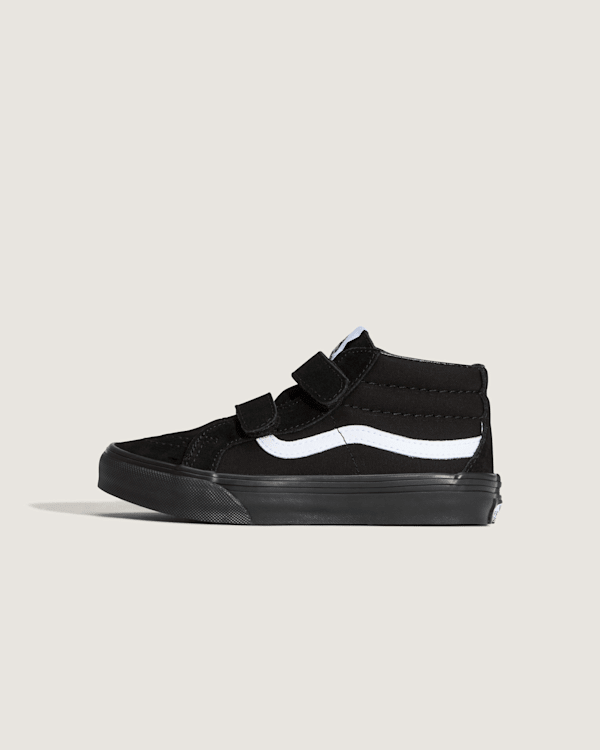 Vans - Buty Na Rzepy Dla Dzieci Sk8-Mid Reissue (4–8 Lat)Unisex, Czarny, Size: 30-image