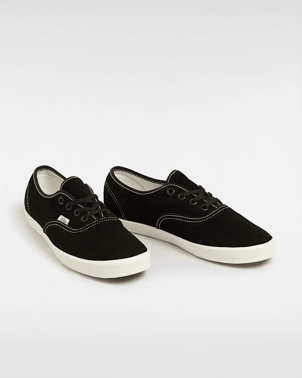 Vans – Authentic Lowpro Suede Shoes, Man, Black, Size: 35