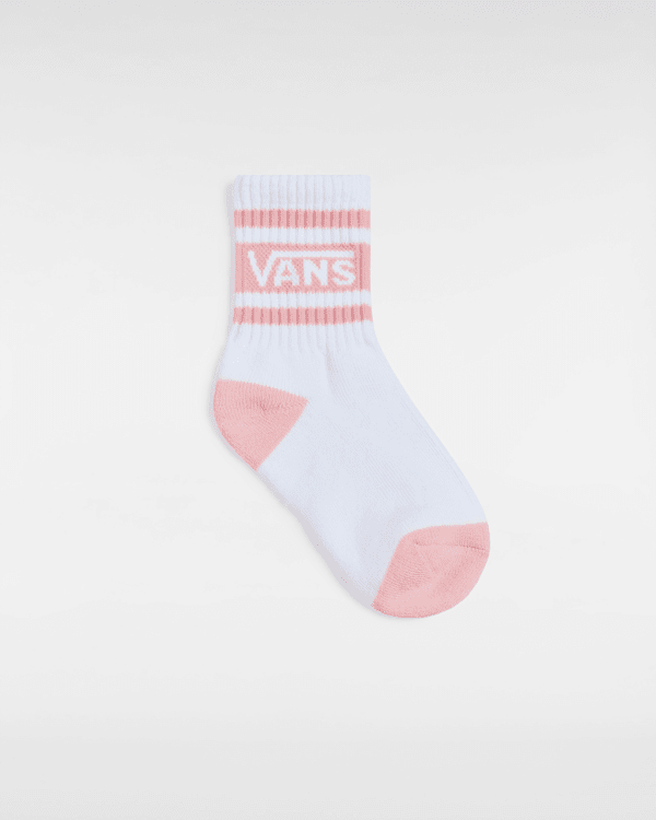 Vans - Kids Drop Crew Socks  (1 Pair), Pink, Size: One Size