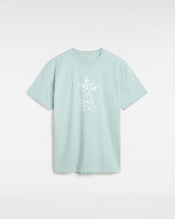 Vans - Camiseta Crazy Eddy, Hombre, Azul, Talla: S