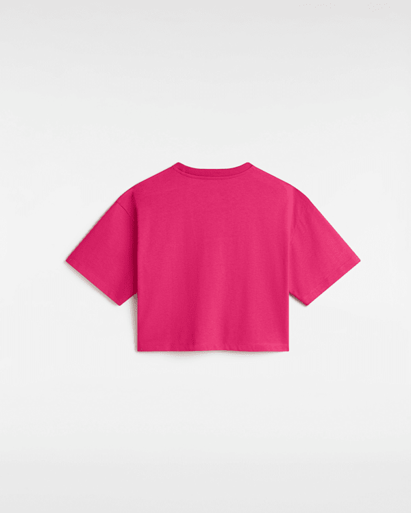 Vans – Salton Crop T-Shirt, Woman, Pink, Size: L