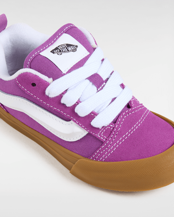 Vans - Kids Knu Skool Shoes (4-8 Years), Purple, Size: 28 (obrázek 4)