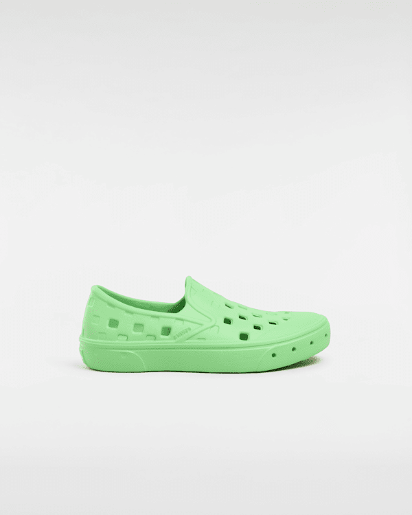 Vans - Kinder Slip-on Trk Schuhe  (4-8 Jahre), Grün