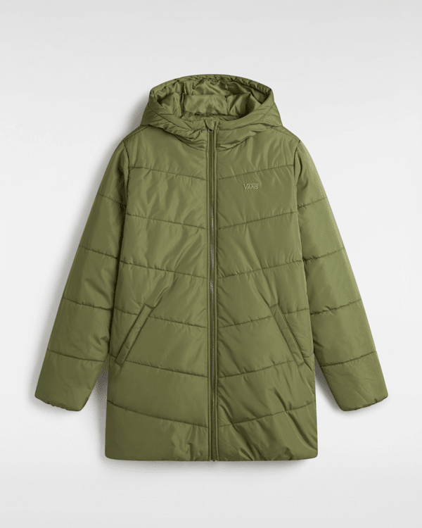 Vans - MTE Foundry Long Jacket, Woman, Green, Size: L