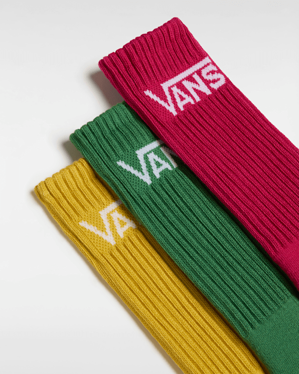 Vans - Classic Crew Socks (3 Pairs), Man, Pink, Size: 42.5-47 (obrázek 3)