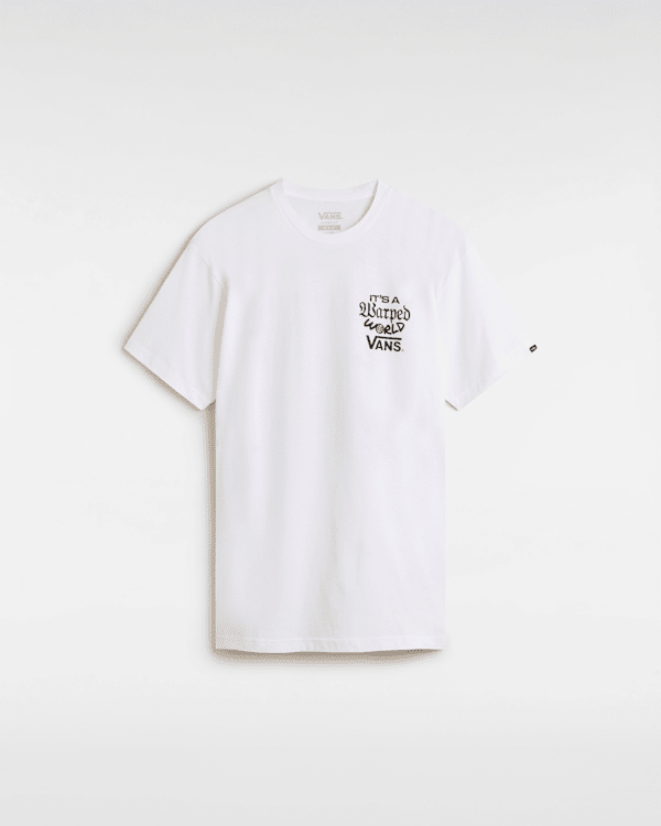 Vans - Warped World T-shirt, Herren, Weiß