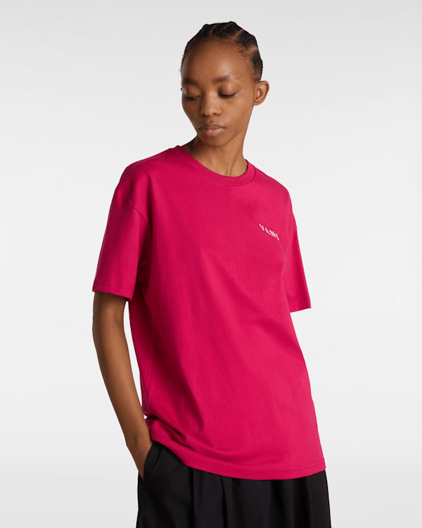 Vans - Night Orb T-Shirt, Woman, Pink, Size: L (obrázek 3)
