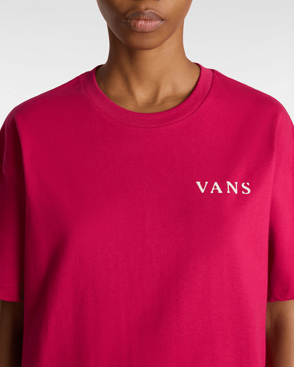 Vans - Night Orb T-Shirt, Woman, Pink, Size: L (obrázek 6)