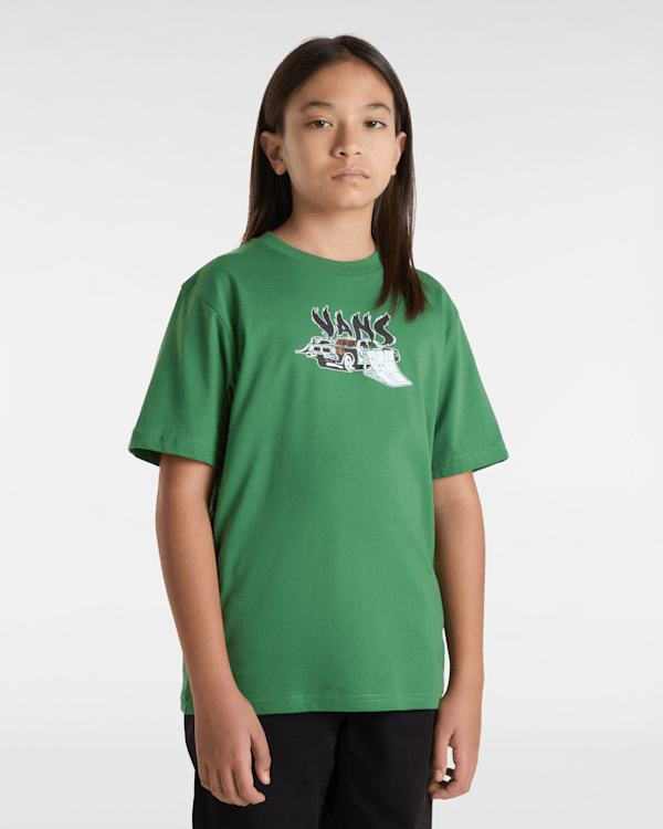 Vans - Kids Copout T-Shirt (8-14 Years), Green, Size: M (obrázek 5)