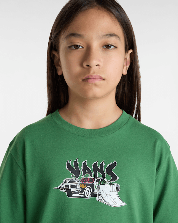 Vans - Kids Copout T-Shirt (8-14 Years), Green, Size: M (obrázek 9)