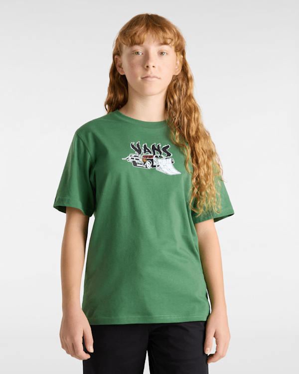 Vans - Kids Copout T-Shirt (8-14 Years), Green, Size: M (obrázek 6)