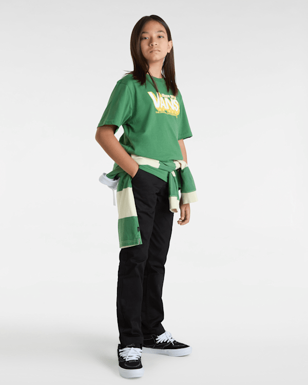 Vans - Kids er Drop T-Shirt (8-14 Years), Green, Size: M (obrázek 3)