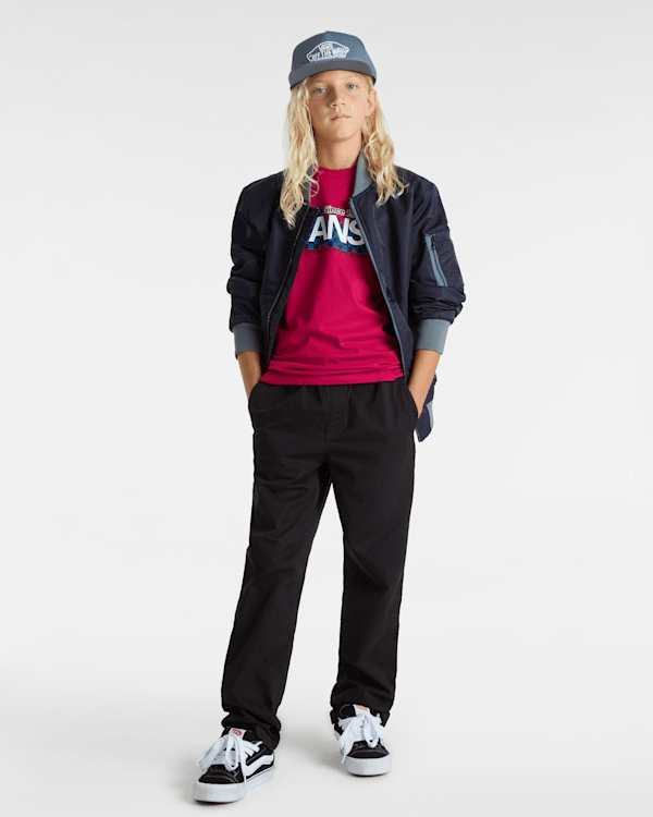 Vans - Kids er Drop T-Shirt (8-14 Years), Pink, Size: L (obrázek 5)