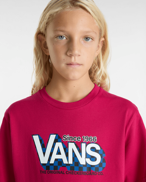 Vans - Kids er Drop T-Shirt (8-14 Years), Pink, Size: L (obrázek 6)