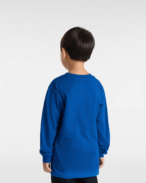 Vans - Little Kids Free Shipping T-Shirt (2-8 Years), Blue, Size: 3-4Y (obrázek 4)