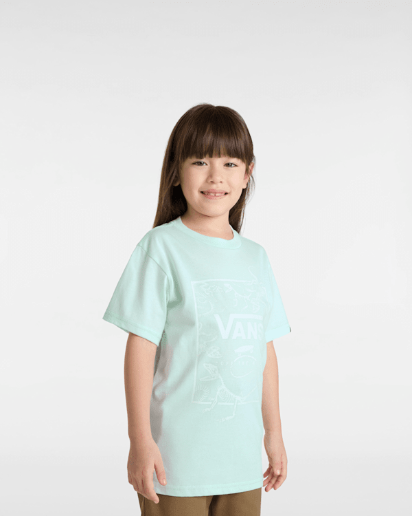 Vans - Little Kids Dino T-Shirt (2-8 Years), Green, Size: 3-4Y (obrázek 3)
