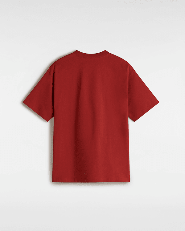 Vans – Blocked box T-Shirt, Man, Red, Size: L