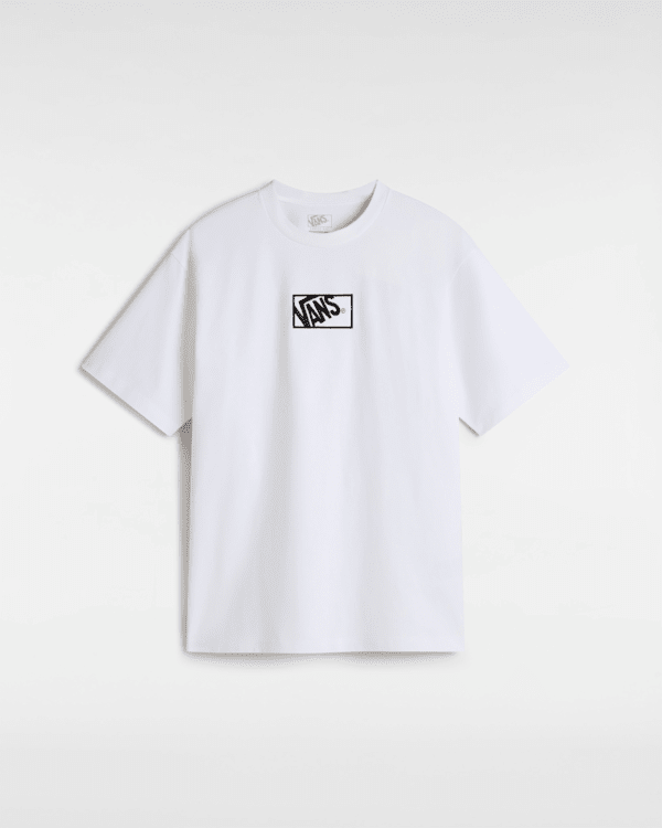 Vans - Blocked Box Loose T-Shirt, Man, White, Size: M