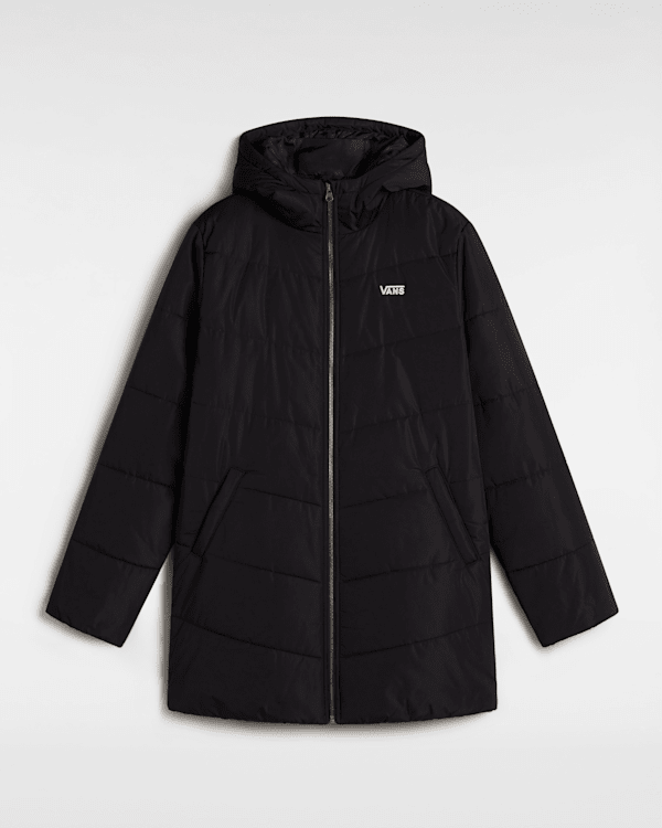 Vans - Foundry Long Mte Jacke, Damen, Schwarz