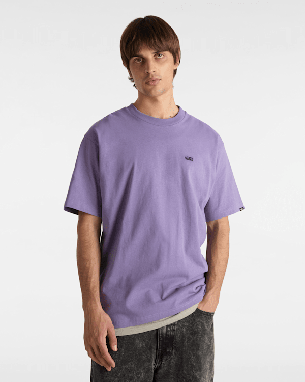 Vans - Left Chest II Logo T-Shirt, Man, Purple, Size: S (obrázek 3)
