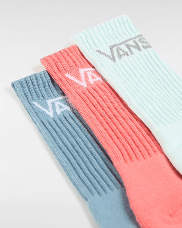 Vans - Classic Crew Socks (3 Pairs), Man, Green, Size: 42.5-47 (obrázek 3)