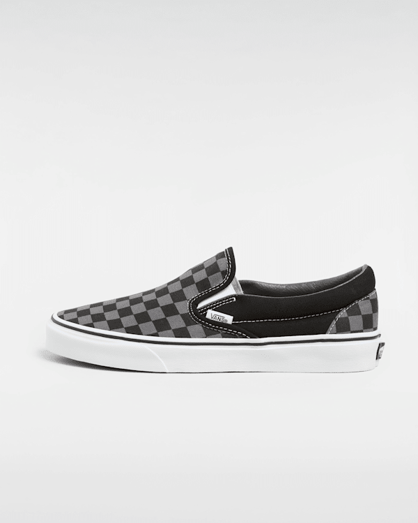 Vans - Checkerboard Classic Slip-On Shoes, Man, Black, Size: 44 (obrázek 7)