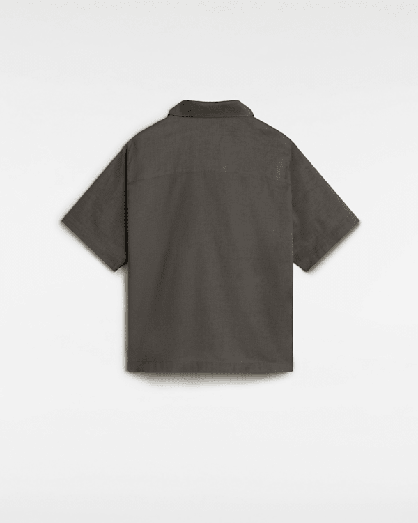 Vans – Cassidy Camp Shirt, Woman, Grey, Size: XS