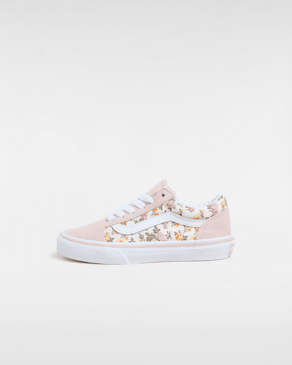 Vans - Kids Old Skool Shoes (4-8 years), Pink, Size: 11