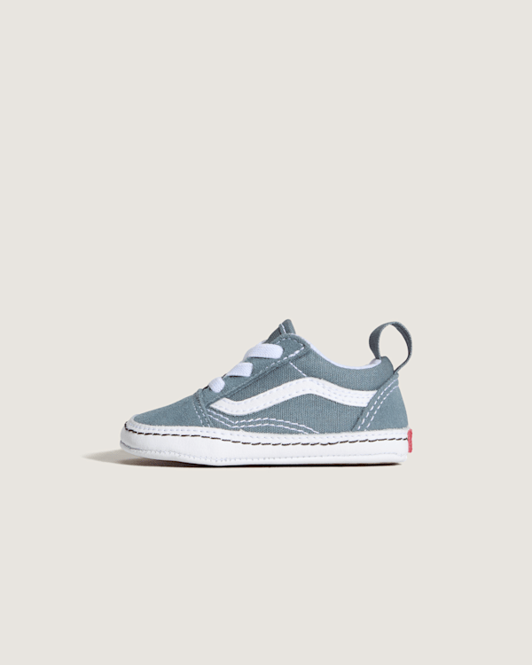 Vans - Infant Old Skool Crib (0-1 Years), Grey, Size: 17-image
