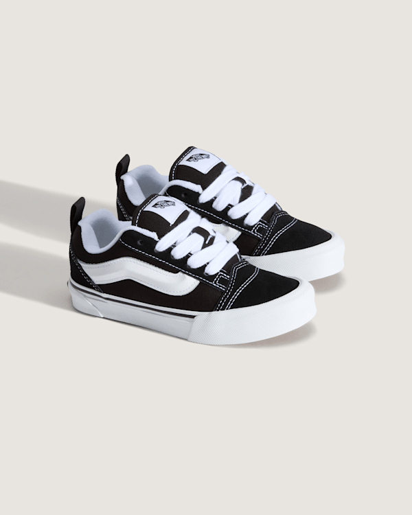 Vans – Kids Knu Skool Shoes (4-8 Years), Black, Size: 27.5