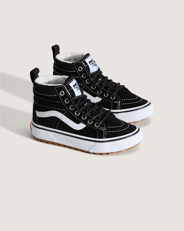 Vans – Kids Sk8-Hi Water Resistant Shoes (4-8 years), Black, Size: 27
