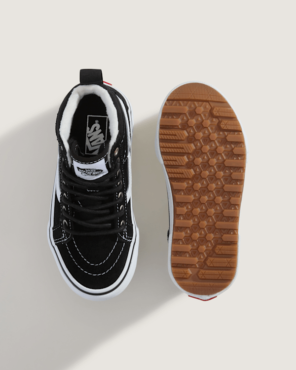 Vans - Kids Sk8-Hi Water Resistant Shoes (4-8 years), Black, Size: 29 (obrázek 3)