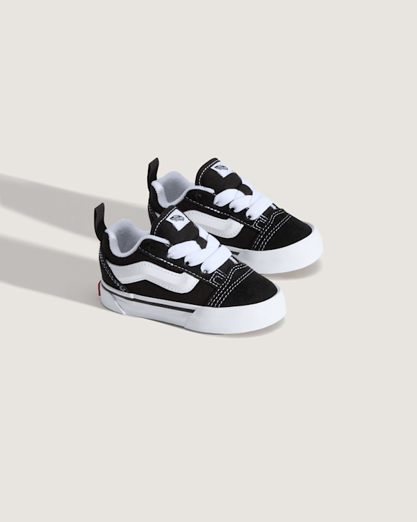 Vans – Toddler Knu Skool Shoes (1-4 Years), Black, Size: 17.5