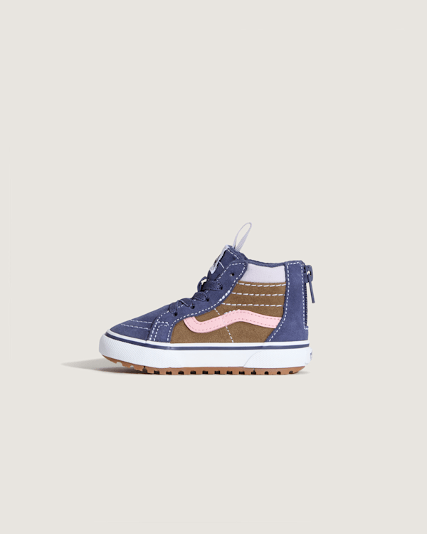 Vans - Sk8-Hi Zip Water Resistant Peuterschoenen (1-4 Jaar)Unisex, Paars, Grootte: 25-image