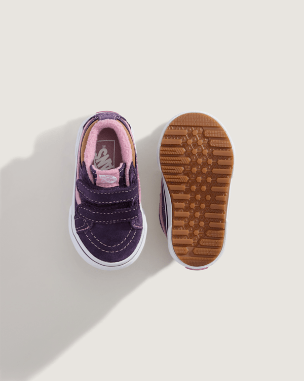 Vans - Toddler Sk8-Mid Shoes (1-4 Years), Purple, Size: 26 (obrázek 3)