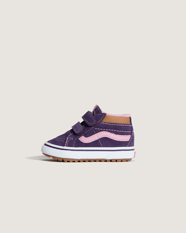 Vans - Sk8-Mid Peuterschoenen (1-4 Jaar)Unisex, Paars, Grootte: 17-image