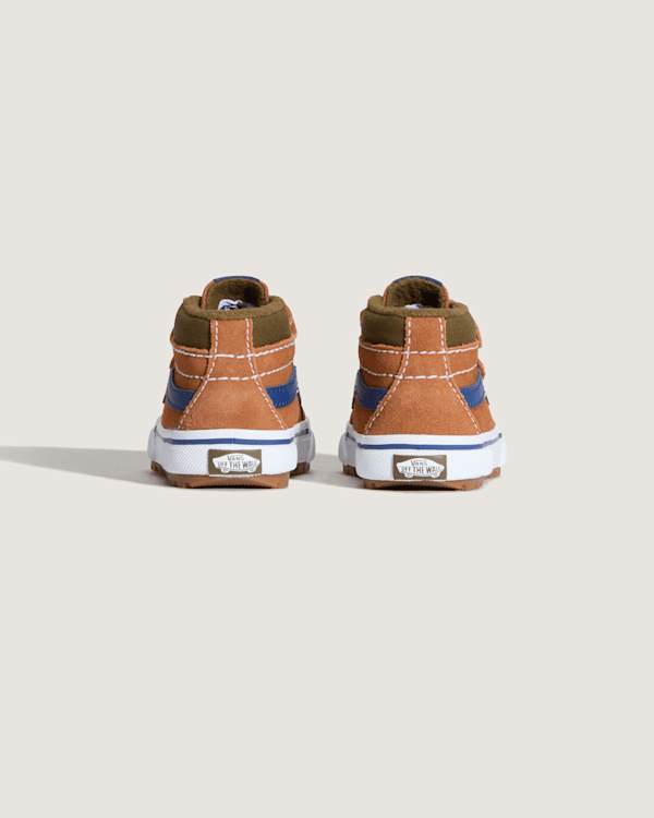 Vans - Toddler Sk8-Mid Shoes (1-4 Years), Orange, Size: 24 (obrázek 4)